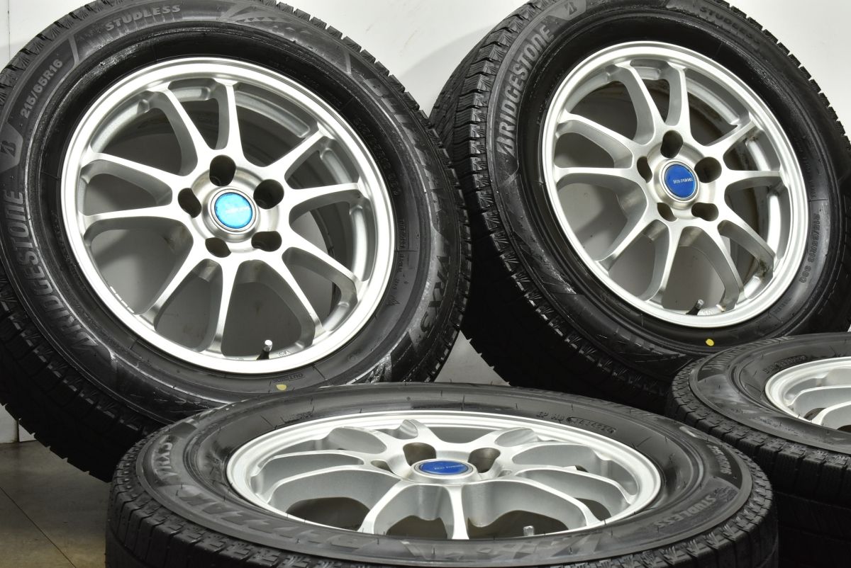 20254年製 超バリ溝 VRX 3付 トヨタ車 設計 エコフォルム 16 in 6 5 J 39 114 3 ブリヂストン 215 65 R アルファード ヴェルファイア