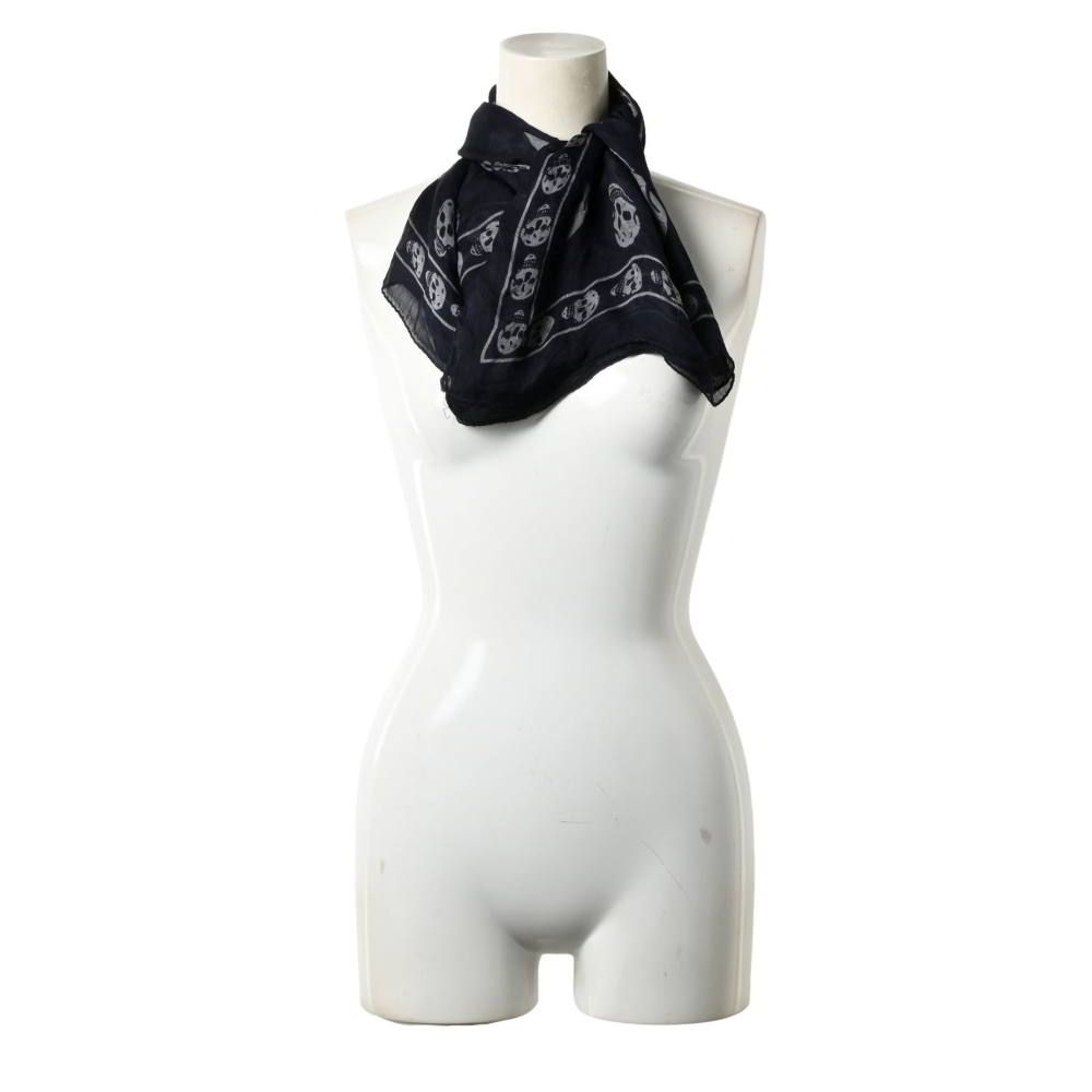 Alexander McQueen モダール スカル スカーフ ストール