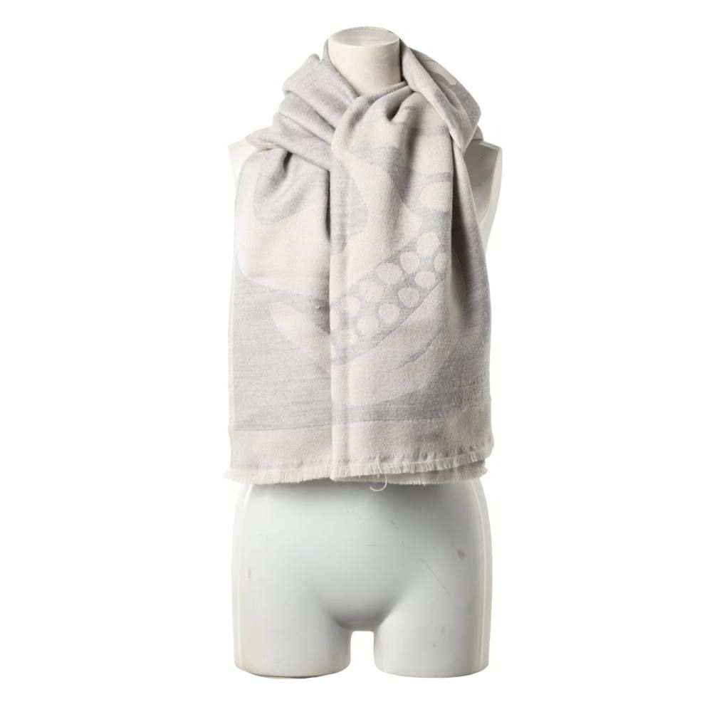 Alexander McQueen ラムウール ジャガード ストール マフラー