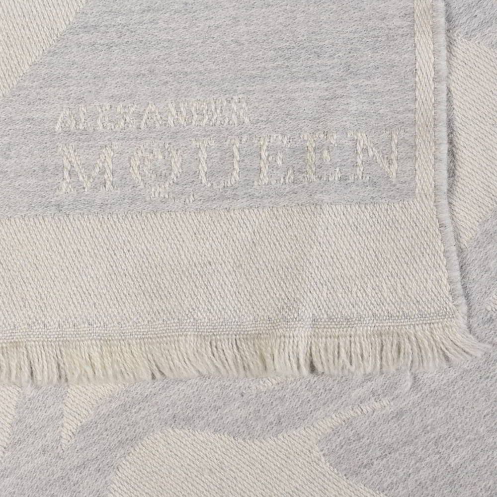 Alexander McQueen ラムウール ジャガード ストール マフラー Alexander McQueen ラムウール ジャガード ストール マフラー 【公式通販】