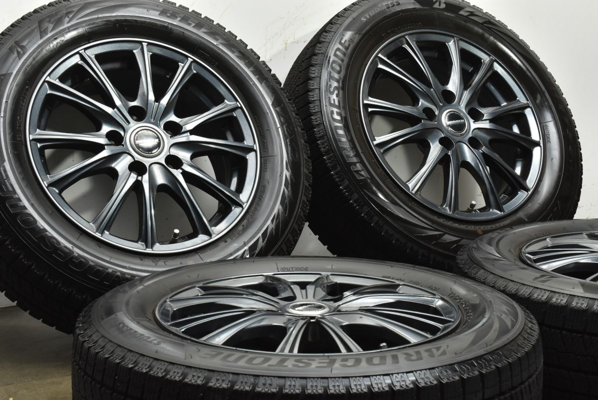 セレナ ステップワゴンなどに WAREN 15 in 6 J 43 PCD 114 3 ブリヂストン ブリザック VRX 2 195 65 R ノア ヴォクシー プレマシー