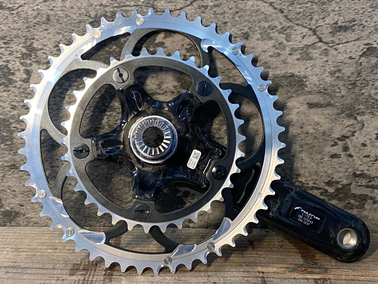 JR696 フルクラム FULCRUM RACING TORQ RS クランクセット 50/34T