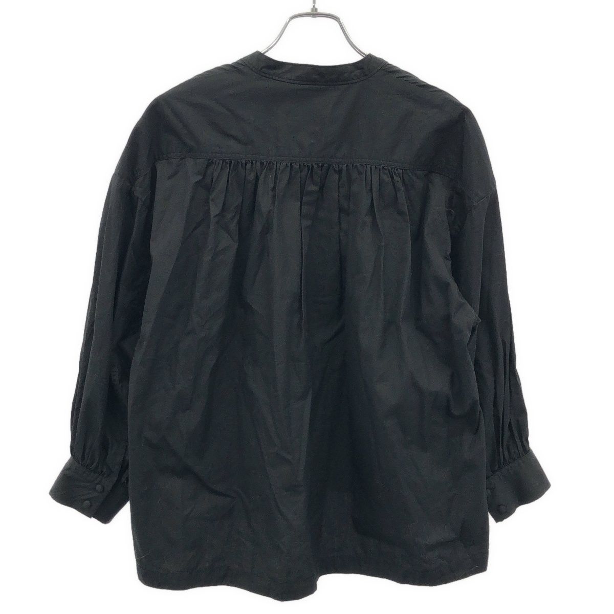 SINME シンメ ノー ボリュームブラウスシャツ S 470 ブラック F