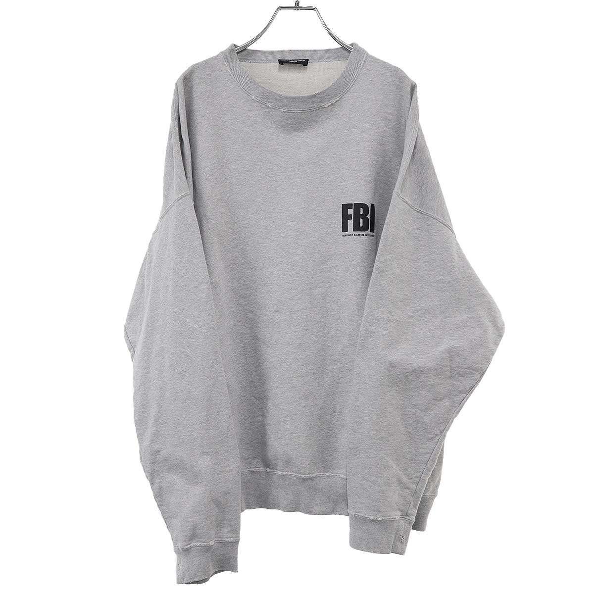 BALENCIAGA バレンシアガ FBI Crew Sweat クルーネックスウェット 