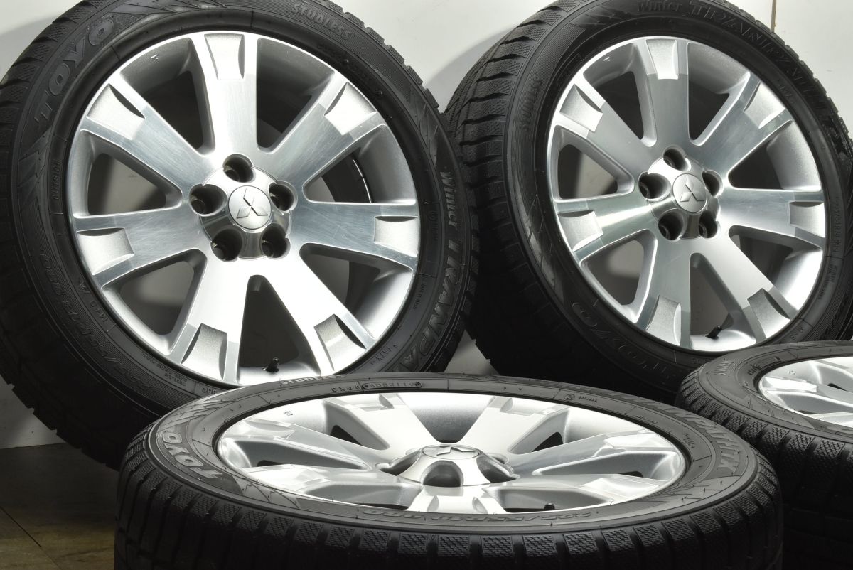 良好品 ミツビシ デリカD 5 18 in 7 J 38 PCD 114 3 トーヨー ウィンタートランパス TX 225 55 R アウトランダー エクリプスクロス