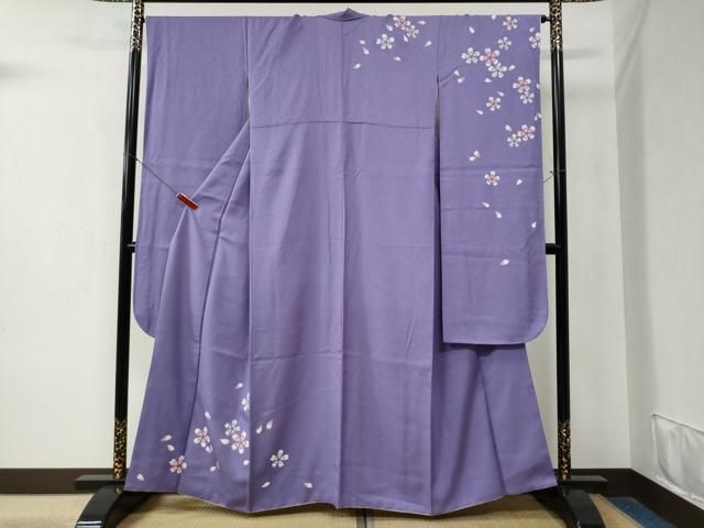 平和屋着物 豪華振袖 舞桜文 金彩 正絹 yc