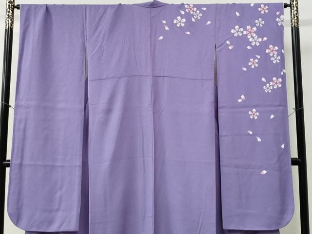 平和屋着物 豪華振袖 舞桜文 金彩 正絹 yc