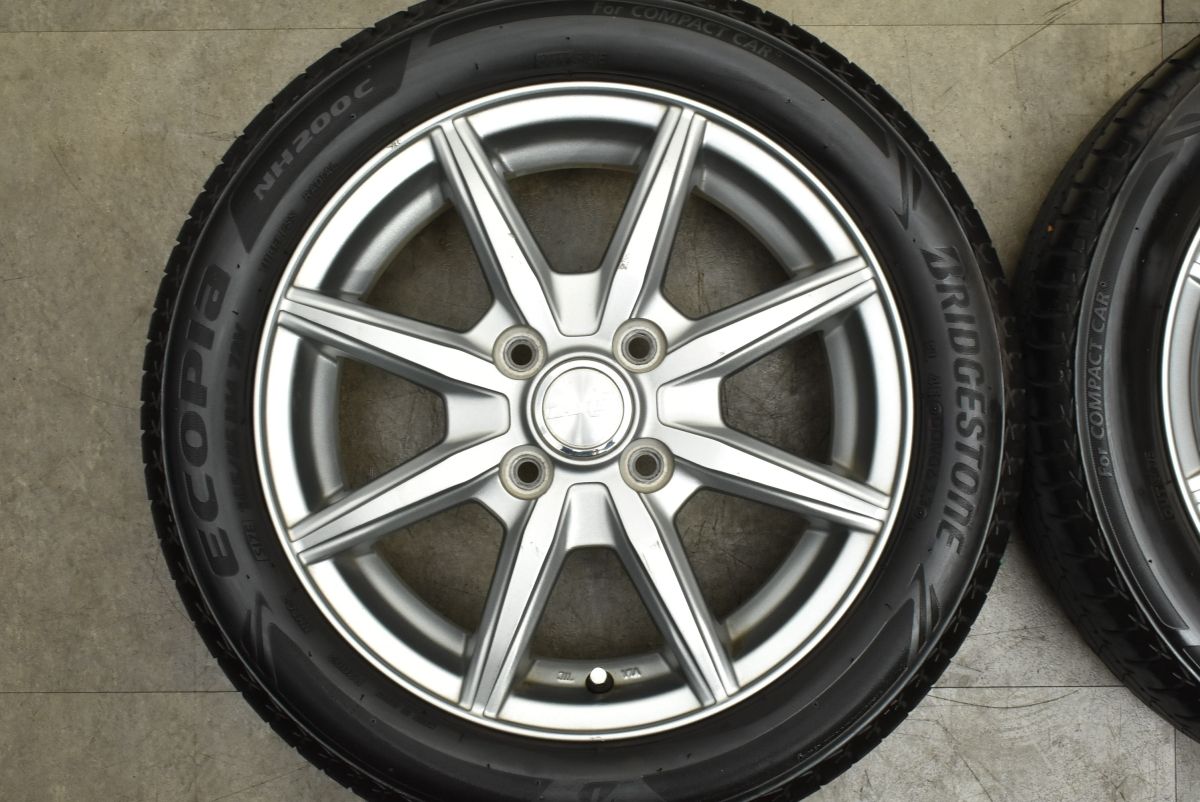 品 LAYCEA 14 in 4 5 J 45 PCD 100 ブリヂストン エコピア NH 200 C 165 55 R ゼスト ライフ プレオ アルト ワゴンR ミラ ムーブ
