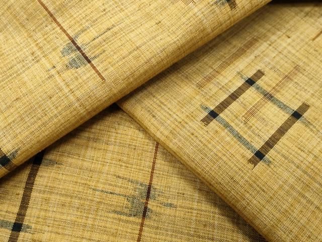 平和屋着物 男性 紬 トゥイグワー 正絹 gh