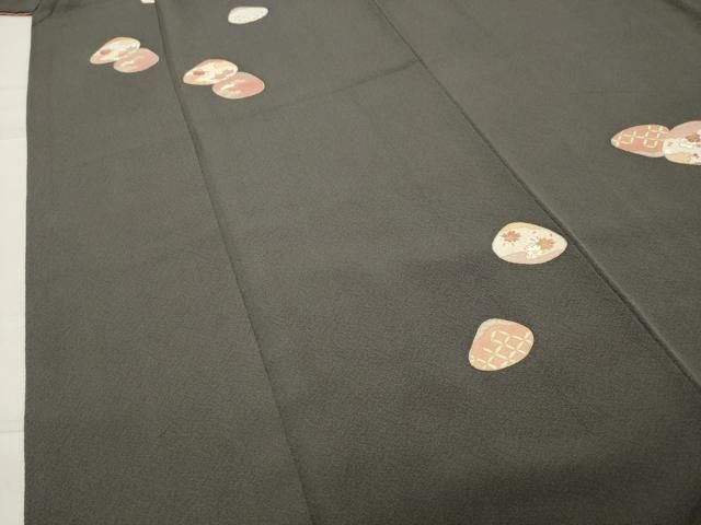 上質な小紋 貝合わせ花文