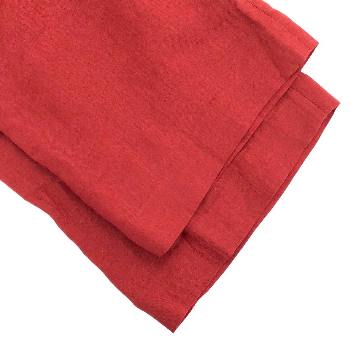 レーヨンリネンベルテッドパンツ