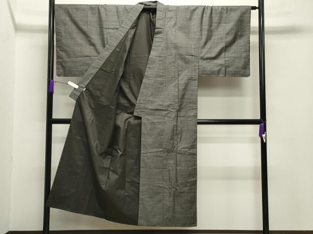  平和屋着物 男性 本場大島紬 格子柄 松坂屋扱い 正絹 gh 着物 着物 浴衣