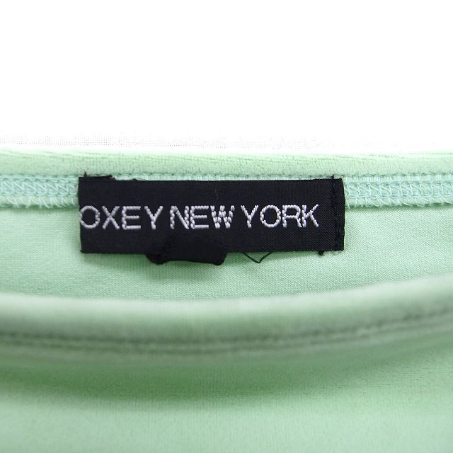 フォクシーニューヨーク FOXEY NEW YORK ベロア カットソー 半袖