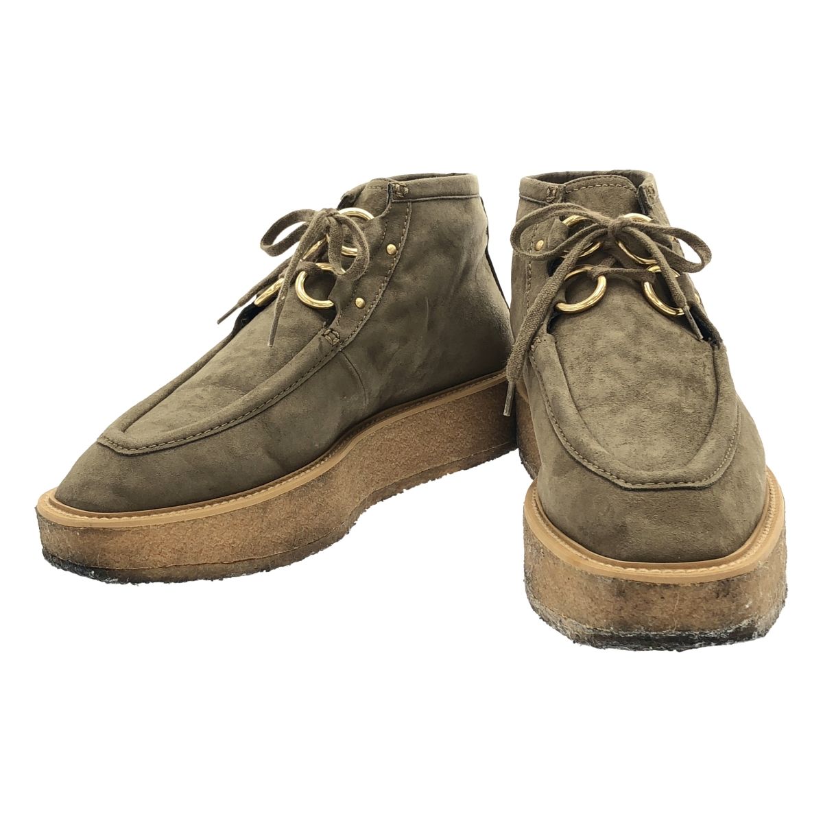 STELLA McCARTNEY ステラ マッカートニー ブロディ スウェードレザーモカシンシューズ 450864 ブラウン 37