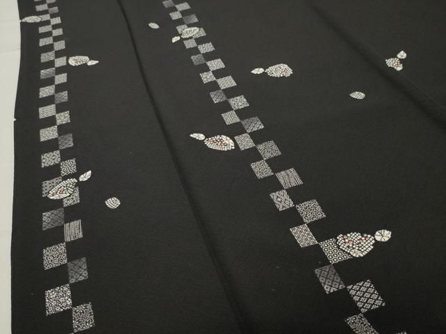 黒地 正絹