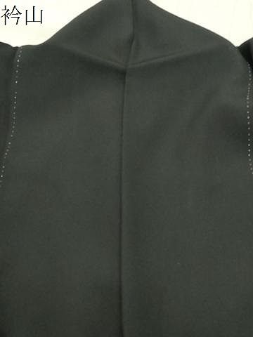 黒留袖 孔雀花文