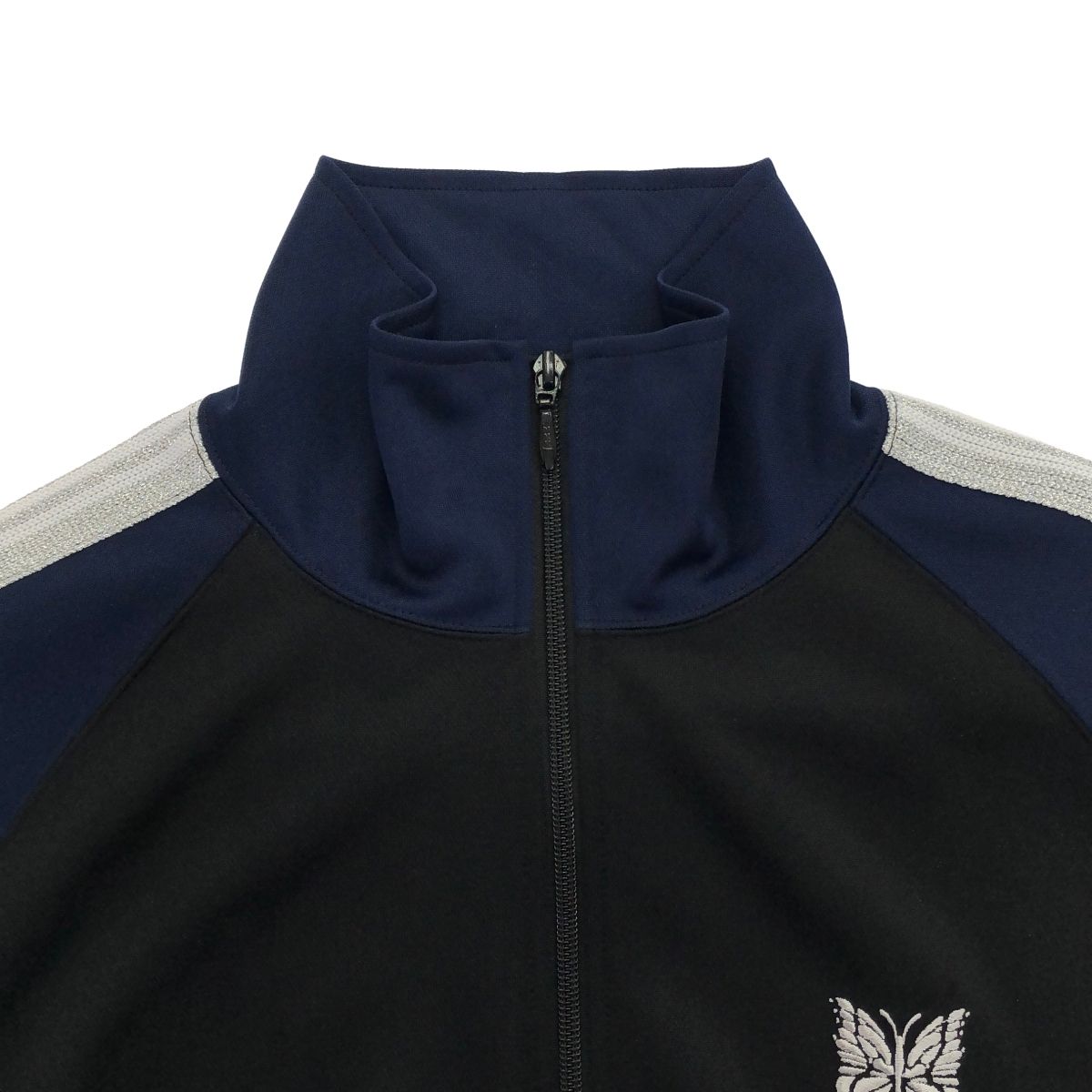 Needles×EmptyRoom トラックジャケット ブラック Lサイズ　美品 needles empty r__m ニードルス トラックナイロンジャケット L - メルカリ