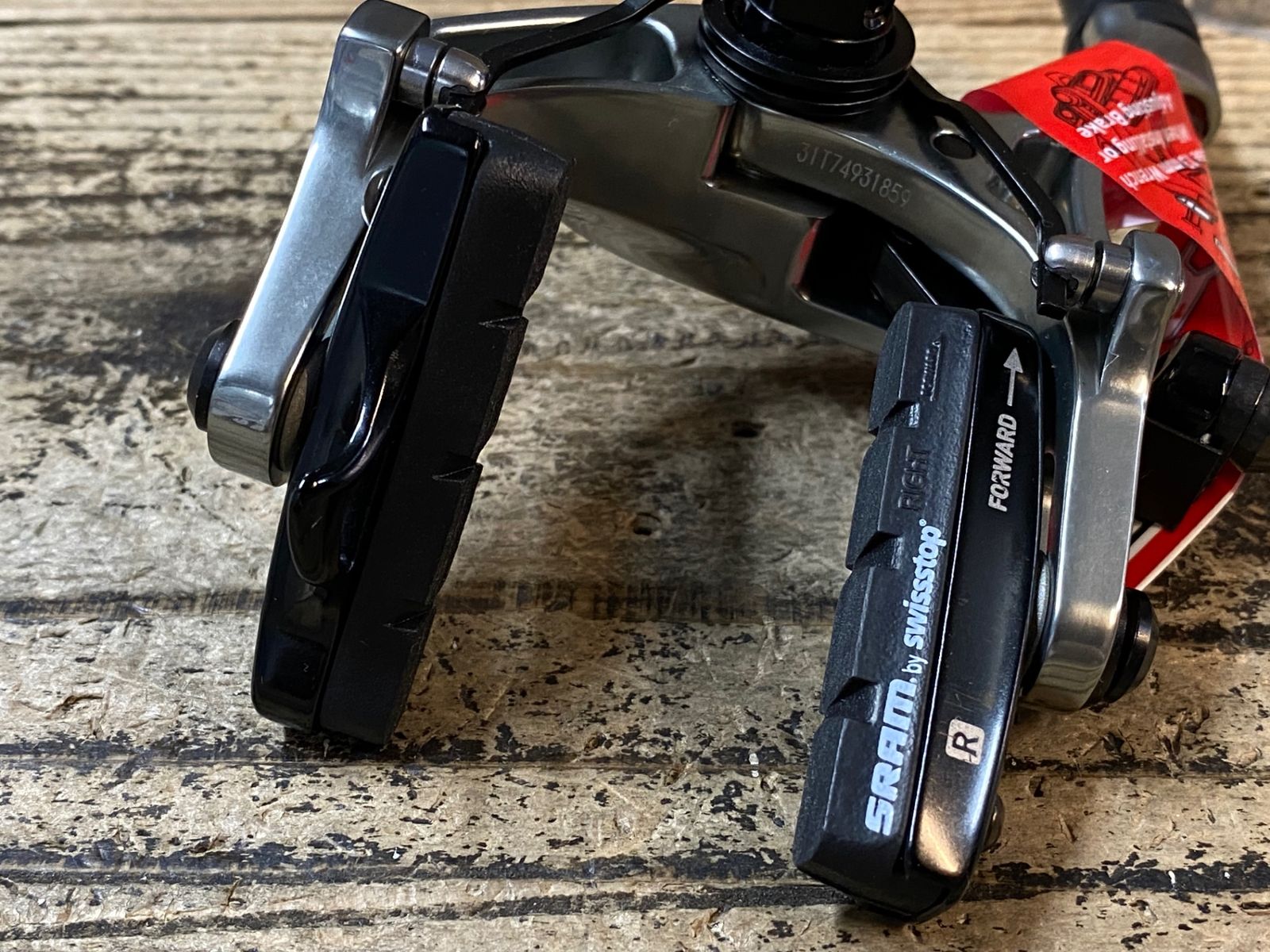 JR358 スラム SRAM RED AEROLINK キャリパーブレーキ フロント - メルカリ