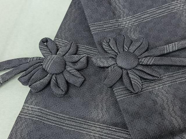  平和屋着物 道中着 スリーシーズン 春夏秋 塵除け 格子 ロング丈 正絹 jh 羽織 着物 浴衣