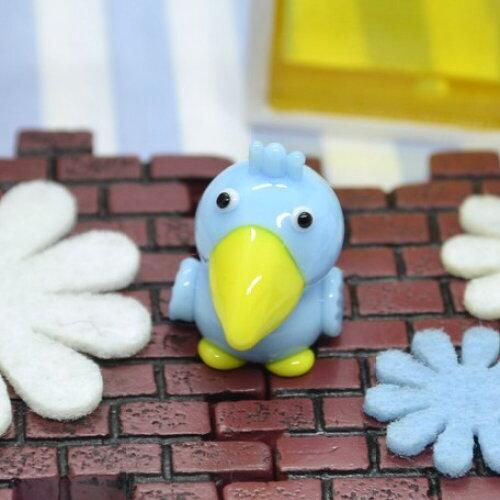 新品・5営業日で発送】フォーカート ガラス細工 ハシビロコウさん