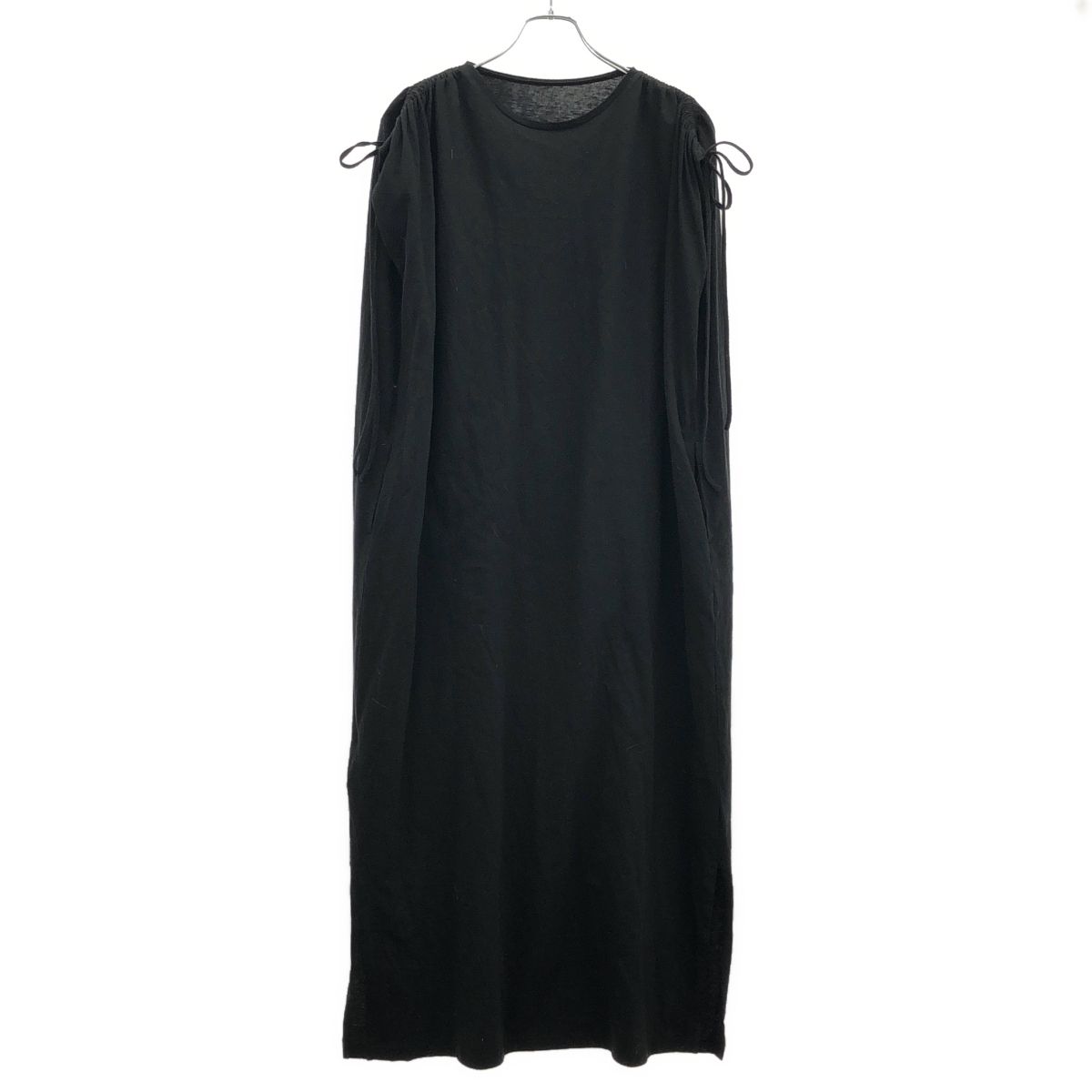 SAYAKA DAVIS サヤカ デイヴィス ギャザーショルダー ワンピース QCS 42-HOC-Y ブラック F