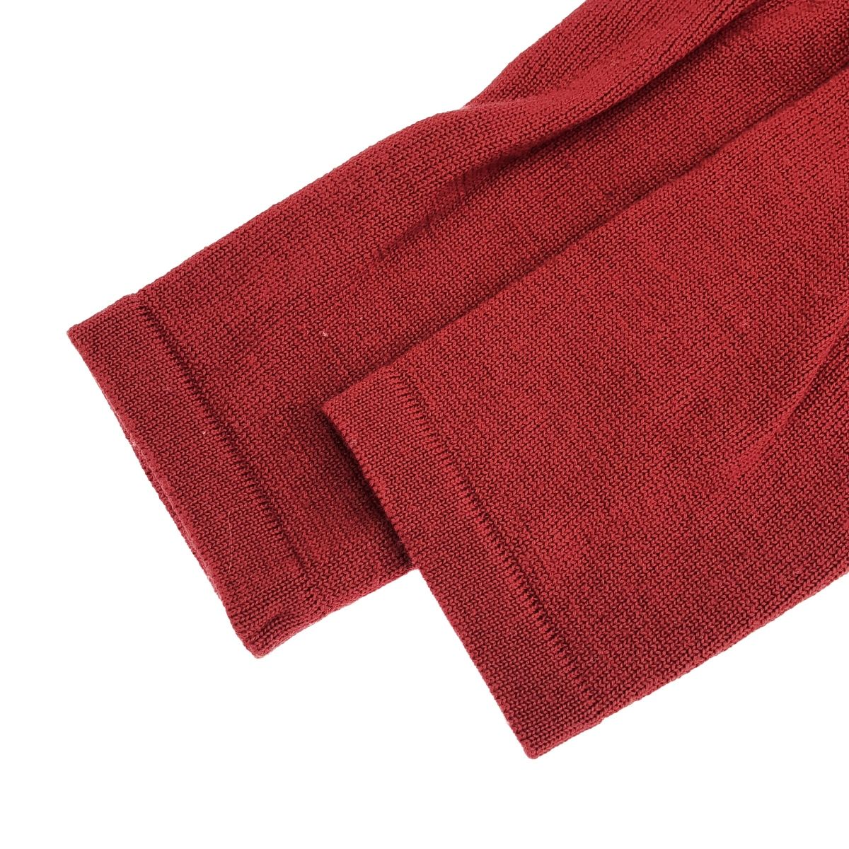 Rene ルネ パールニットカーディガン 6942350 レッド 38 - メルカリ