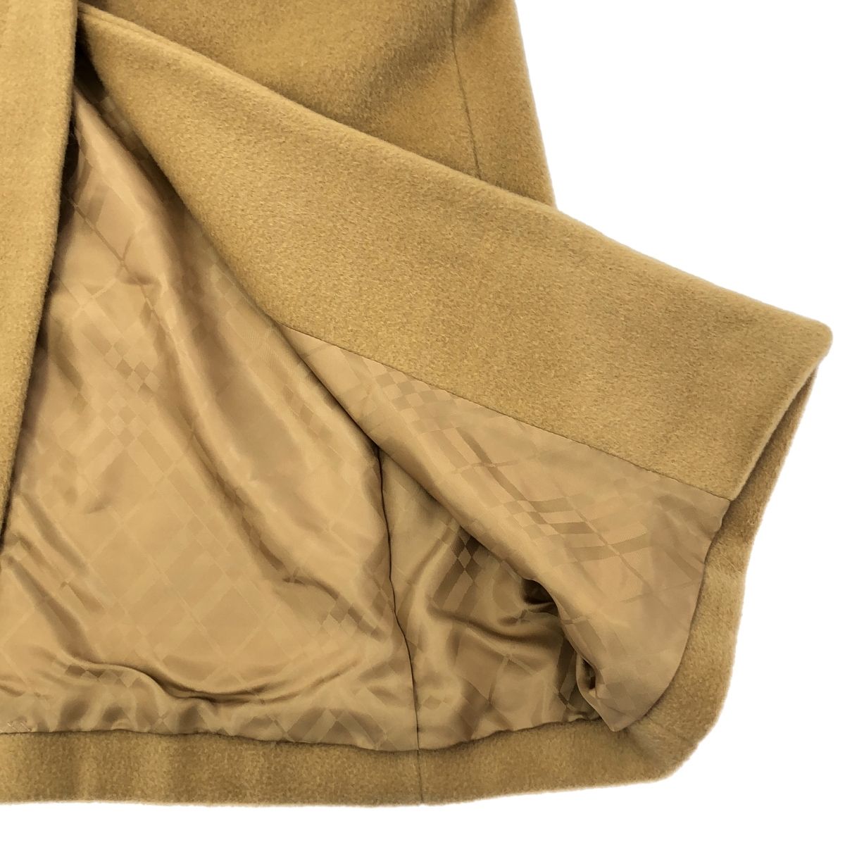 BURBERRY LONDON バーバリーロンドン ウールカシミヤベルテッドロング