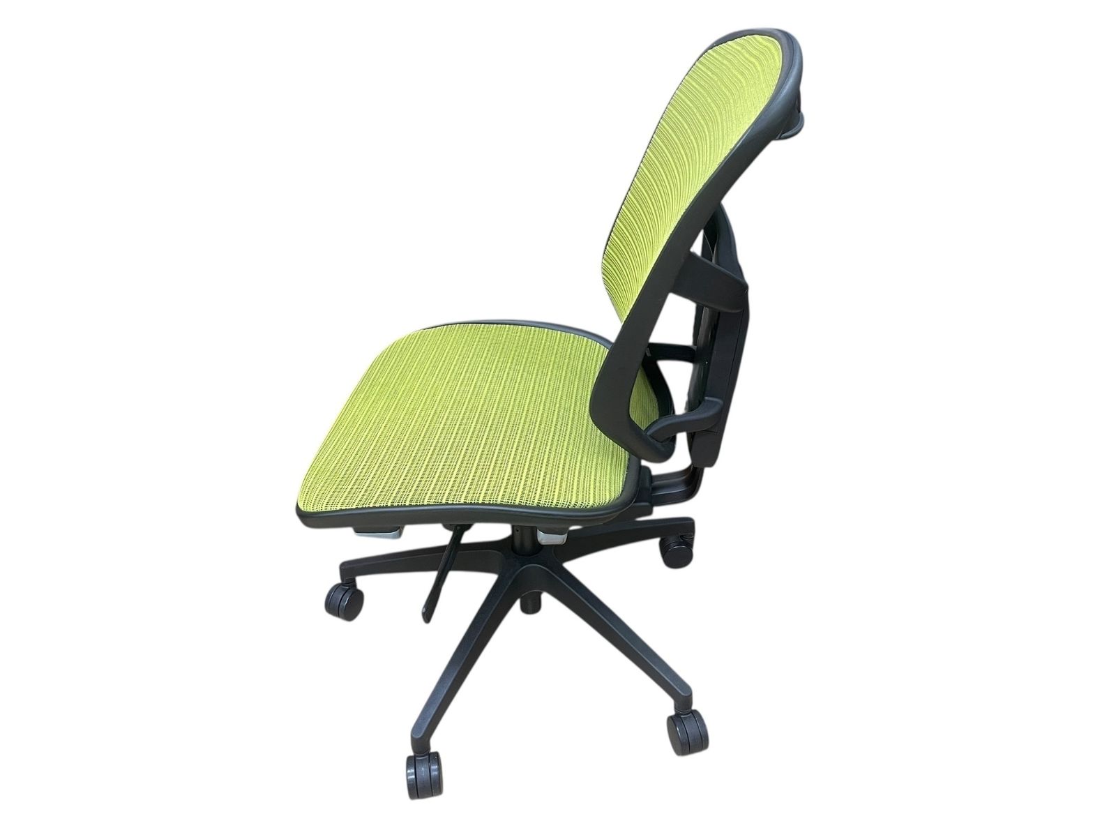  エルゴヒューマン エンジョイ チェア メッシュ グリーン 動作 済み サイズ掲載 デスクワーク オフィスチェア ワークチェア 椅子 チェア