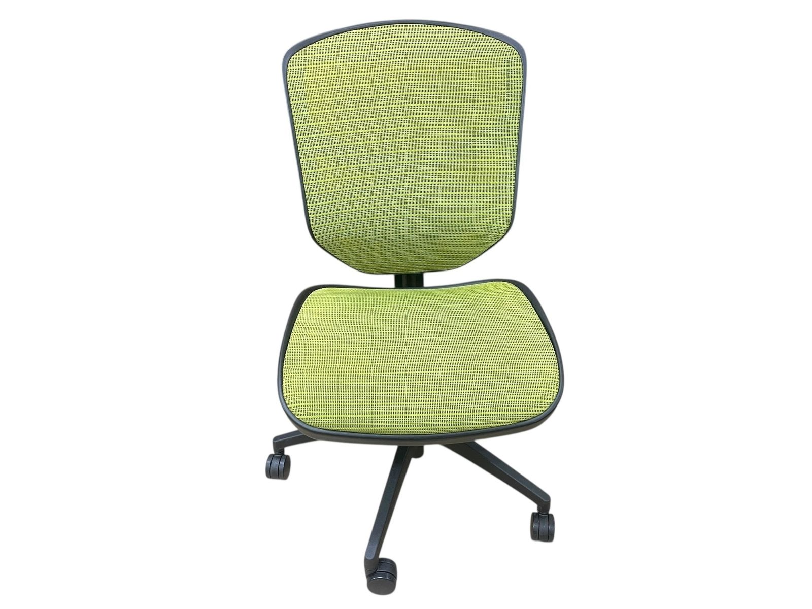 エルゴヒューマン エンジョイ チェア メッシュ グリーン 動作 済み サイズ掲載