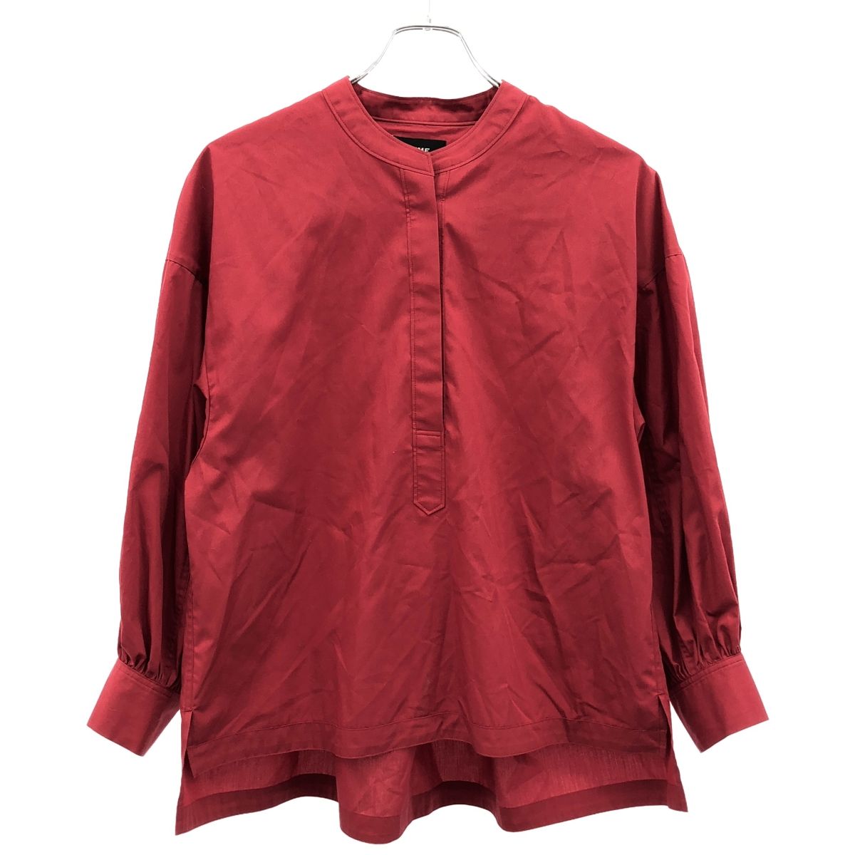 SINME シンメ ノー ボリュームブラウスシャツ S 480 レッド F
