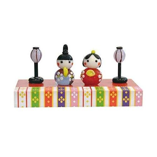 新品・5営業日で発送】フォーカート ガラス細工 ひいな遊び雛 (21719)【入