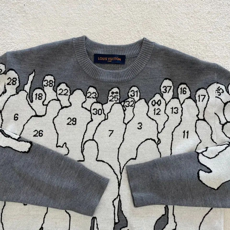 ルイヴィトン ヴァージル スタジオ ジャカード ニット L - メルカリ