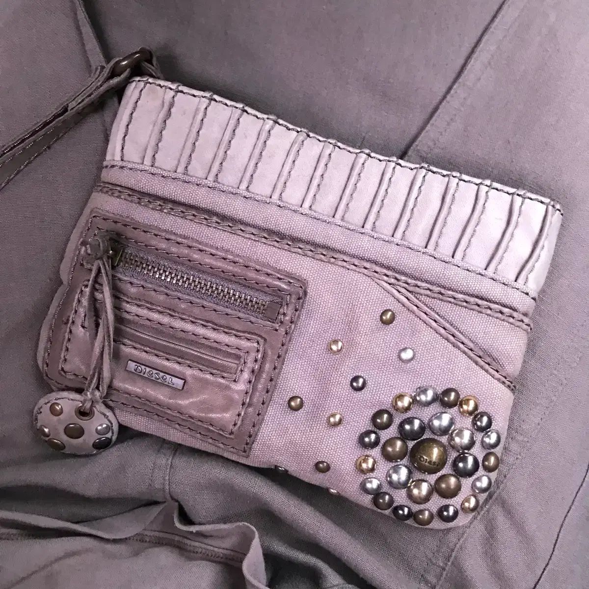 ヴィンテージ ディーゼル ポーチ ミニバック