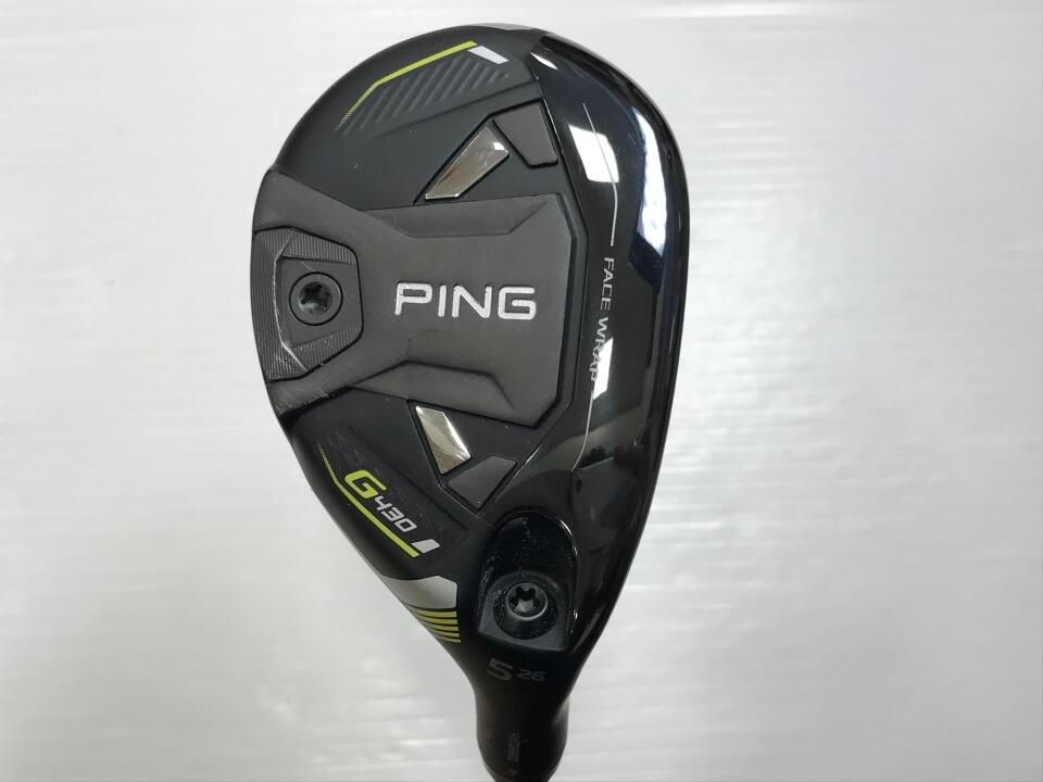 ピン G430 26度 ALTA J CB BLACK Rフレックス ユーティリティ 中古