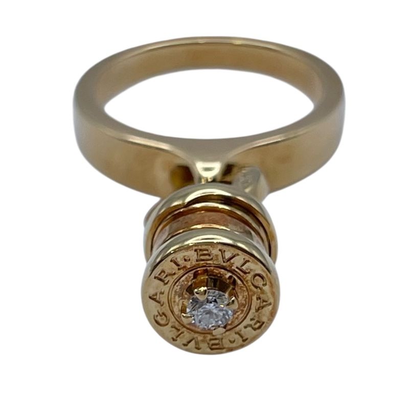 ブルガリ BVLGARI ビーゼロワンエレメントリング1 PD ピンクゴールド 750 ジュエリー