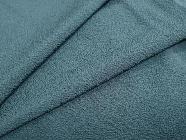 平和屋着物 上質な色無地 百入茶色 正絹 ud