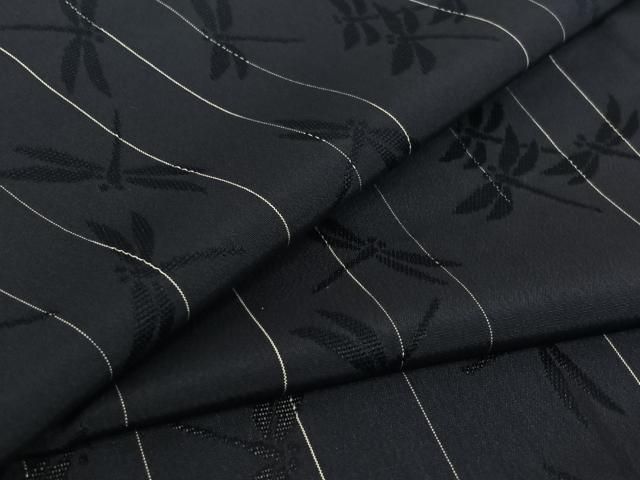 平和屋着物 上質な小紋 単衣 捩り織 蜻蛉 やまと誂製 正絹 jh