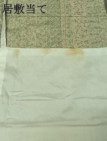  平和屋着物 上質な小紋 単衣 手描き 花間道 正絹 jh 小紋 着物