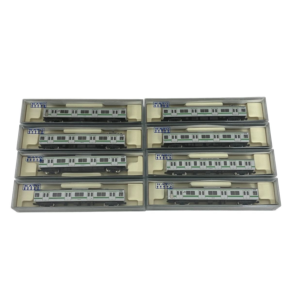 KATO 10-338 205系 横浜線色 8両セットAB Nゲージ 鉄道模型 中古