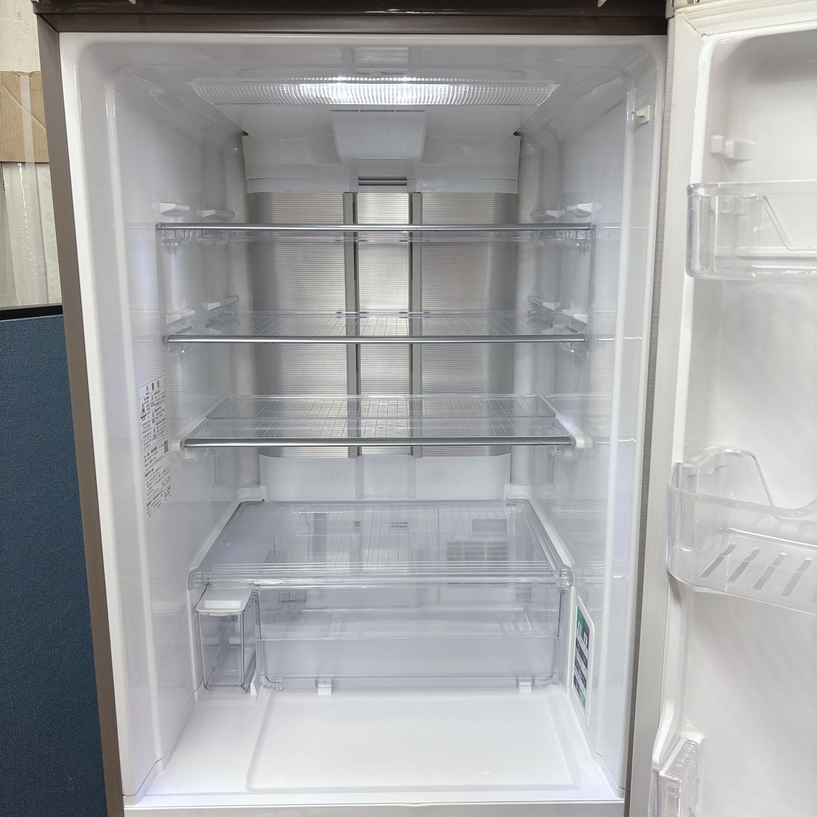 送料込 SHARP 冷蔵庫 どっちもドア プラズマクラスター搭載 412L I581 🌈 名古屋市近郊配送設置無料！ どっちもドア！ SHARP 冷蔵庫