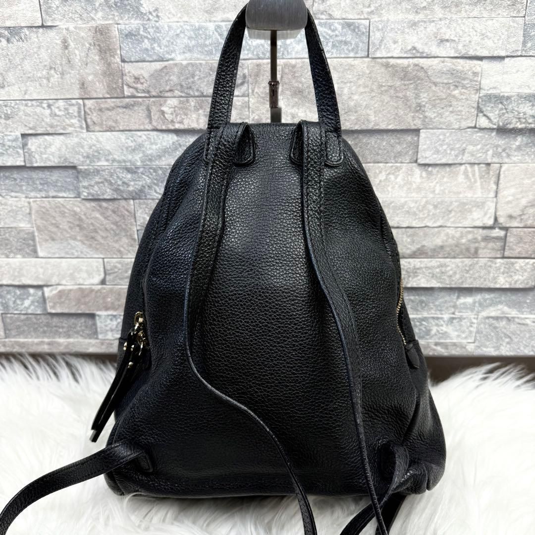 GIANNI CHIARINI ジャンニキャリーニ シボ革バックパック レザー