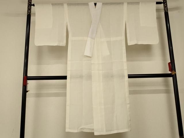 平和屋着物 夏物 長襦袢 露芝紋紗 鳥の子色 jd