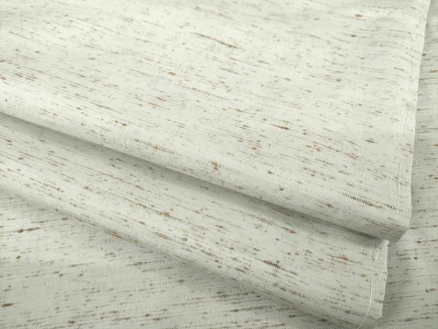 平和屋着物 ぜんまい紬 霞文 正絹 ck