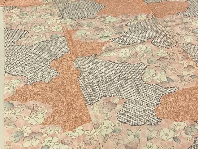  平和屋着物 小紋 単衣 辻が花 洗える着物 jh 小紋 着物