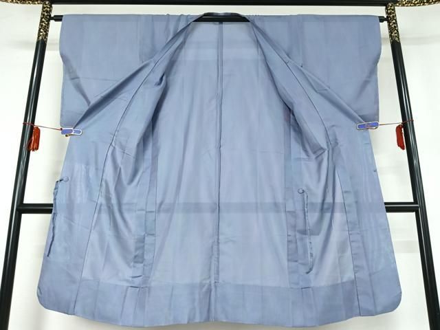 平和屋着物 道行コート スリーシーズン 春夏秋 塵除け 霞文 暈し染め ロング丈 正絹 jh