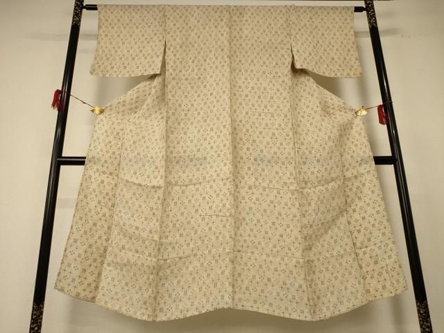 平和屋着物 夏物 県無形文化財指定 本場八重山上布 絣文 麻 jd