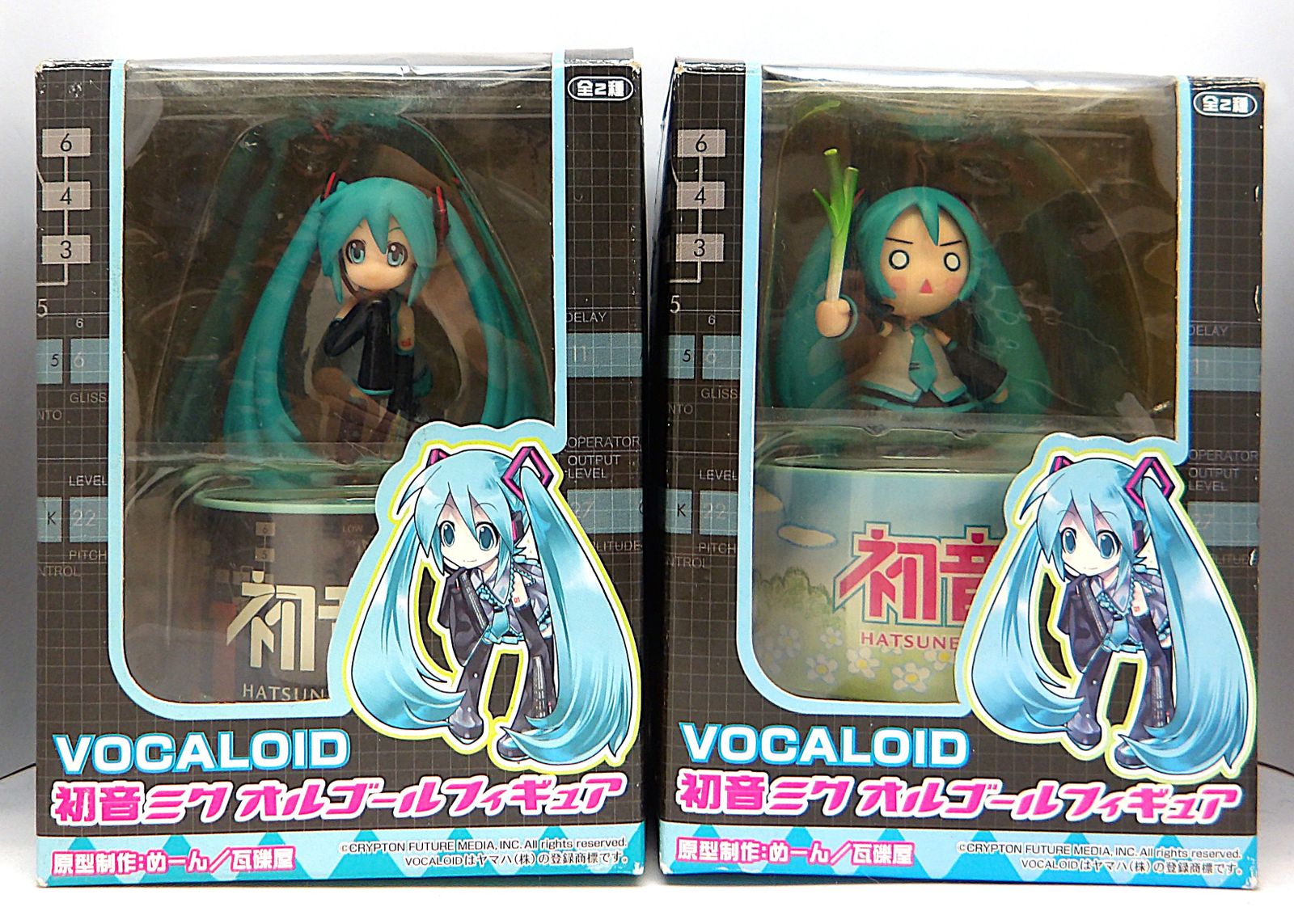 【未開封】初音ミク オルゴールフィギュア全2種セット 中古】 VOCALOID 初音ミクオルゴールフィギュア 2種セット - メルカリ
