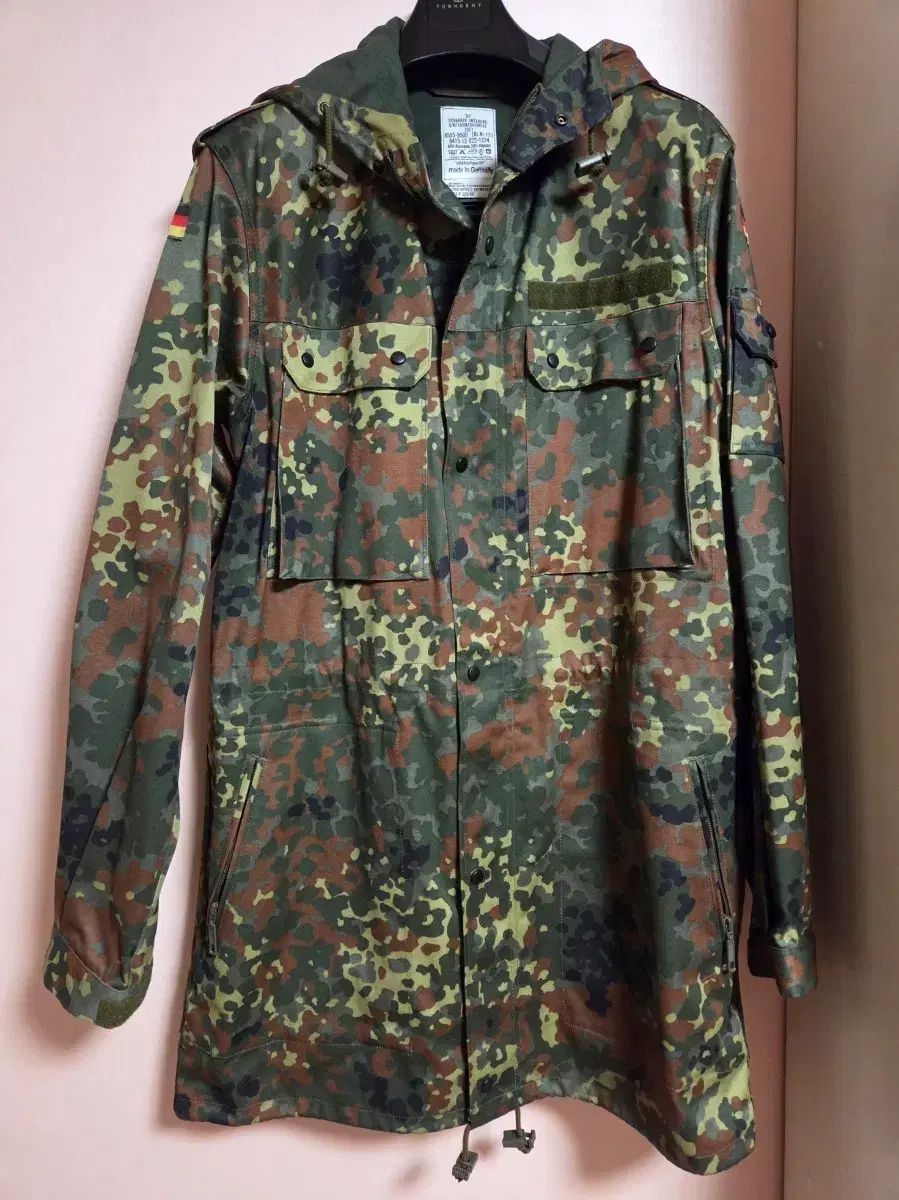 ドイツ軍 フレックタン マウンテンパーカー カモフラージュ ジャケット