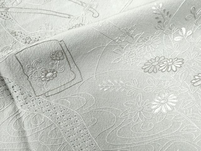 超美品❇️総刺繍　中国三大刺繍　スワトウ刺繍　 比翼仕立て　５つ紋　フルセット 平和屋着物□中国三大刺繍 スワトウ刺繍 汕頭刺繍 総刺繍 訪問着 鳳凰