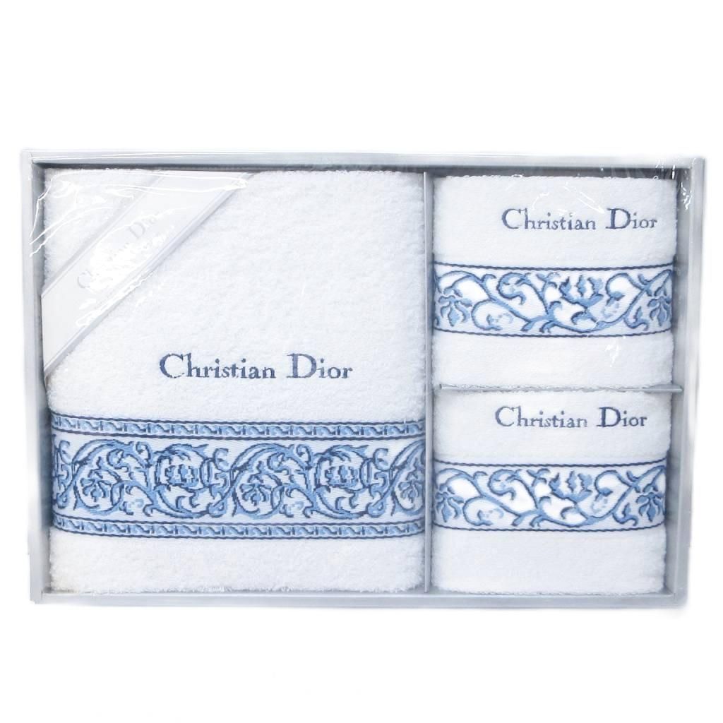 クリスチャンディオール Christian Dior バスタオル フェイスタオル 3